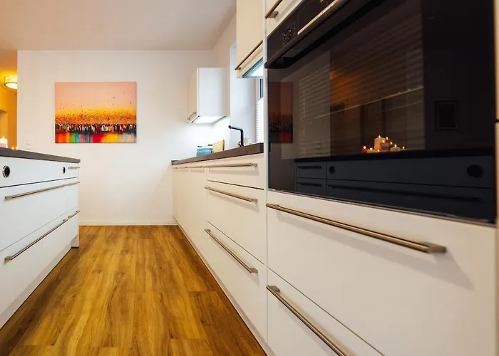 公寓 Penthouse 'wolke 7' Am 伦布鲁